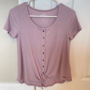 Hollister women’s purple easy t-shirt